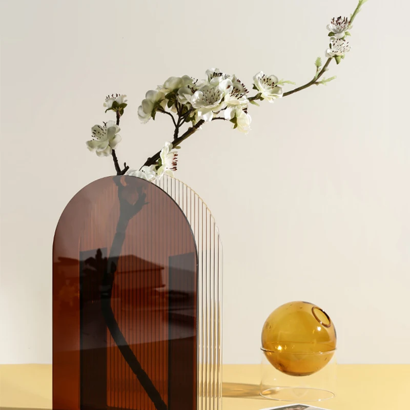 

Vases Modern Arcylic Nordic Home Decoration Accessories Decorao